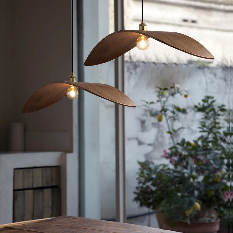 Seagull Wooden Pendant Light